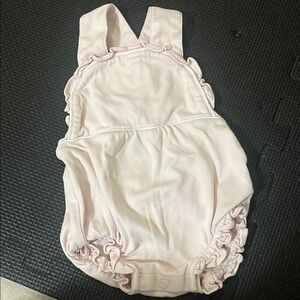 Adorable Pink Ruffled Baby Romper